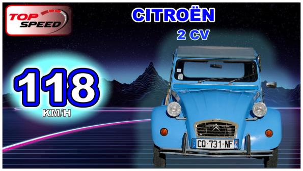 Citroen 2 cv top speed 2