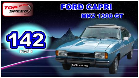 Ford capri mk2 1300 gt top speed
