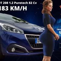 Peugeot 208 1.2 Puretech  - 183 KM/H